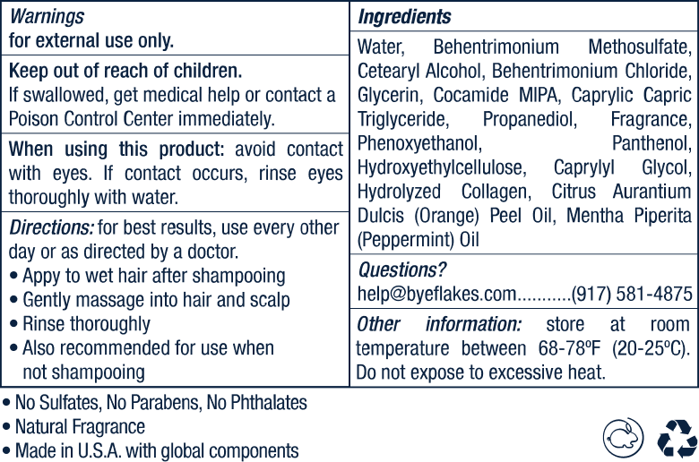 Conditioner label